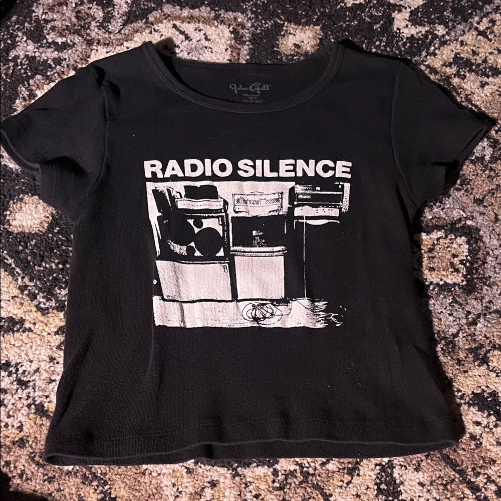 Brandy Melville Black Graphic Tee
